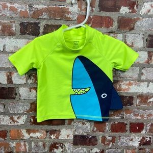 Carter’s 12M Short Sleeve Top Swim Rash Guard